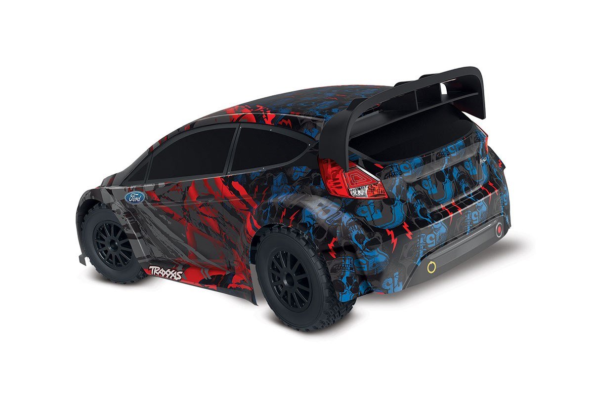 TRAXXAS Rally Ford Fiesta ST Радиоуправляемая раллийная модель Купить с  доставкой